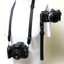 Camera Strap Set Neck + Wrist Peak Design Anchors Quick Release Black Slim 32-58"