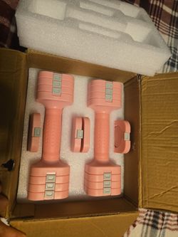 Pink weights