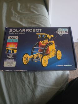 Solar robot for kids