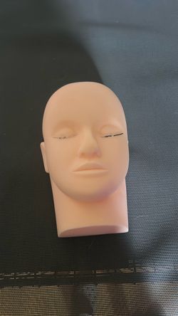 Silicone Mannequin Head Lash Practice Face