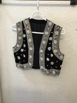 Beautiful Italian Beaded Vest