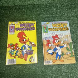 2 Woody The Woodpecker Comics