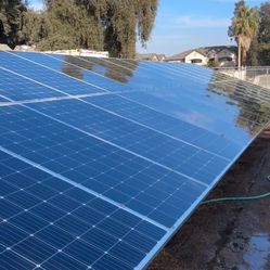 Solar Panel Cleaning 