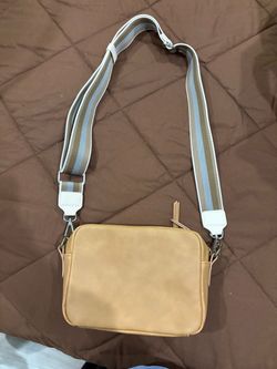 Tan Leather Crossbody (price negotiable)