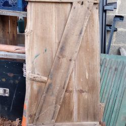 Antique Barn Door. 