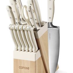 Carote Kitchen Block Knife Set