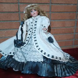 Stunning Porcelain Doll