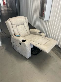 Electric power lift massage recliner chair