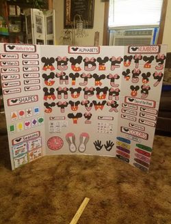 Toddler learning boards (custom)