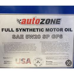Fully Synthetic Motor Oil, $3/Quart