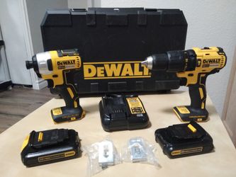 DeWalt brushless set w/hammer drill new $220 cash only