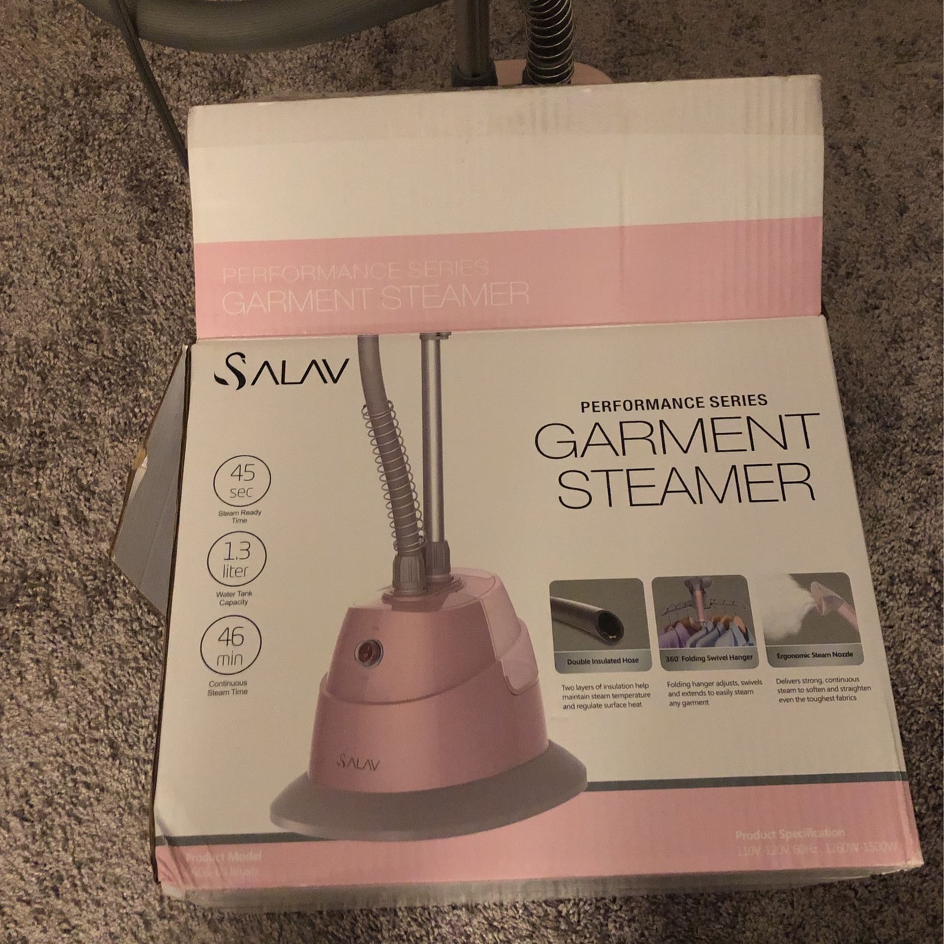 Garment Steamer New With Box