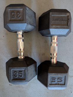 35lb dumbbells