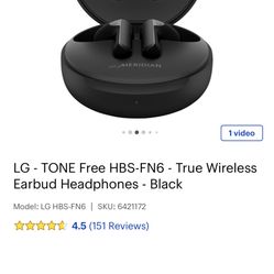 Lg Tone Wireless Earbuds