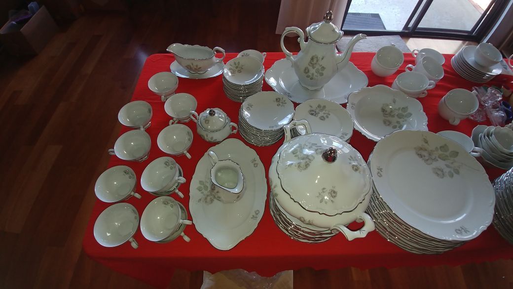 Mitterteich Bavaria Mystic Rose China Set
