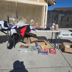 YARD SALE TODAY, EVERYTHING MUST GO !!
