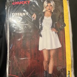 Chucky Tiffany Costume -PLUS SIZE 1X-18-20-Brand New