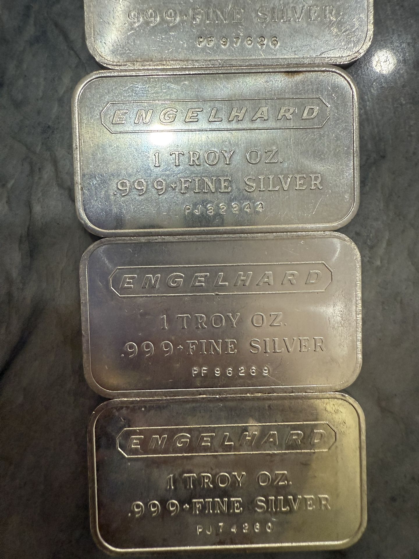 Engelhard Silver Bars