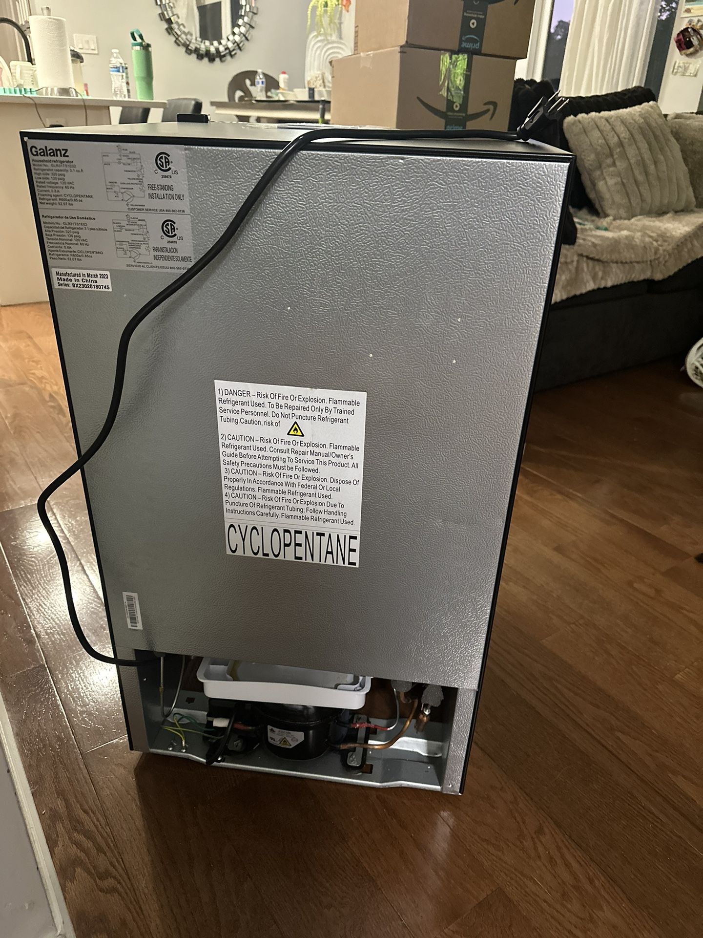 Refrigerator And Freezer