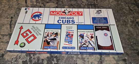 Chicago Cubs Monopoly Collector’s Edition (2007) 100% Complete, Contents Sealed!