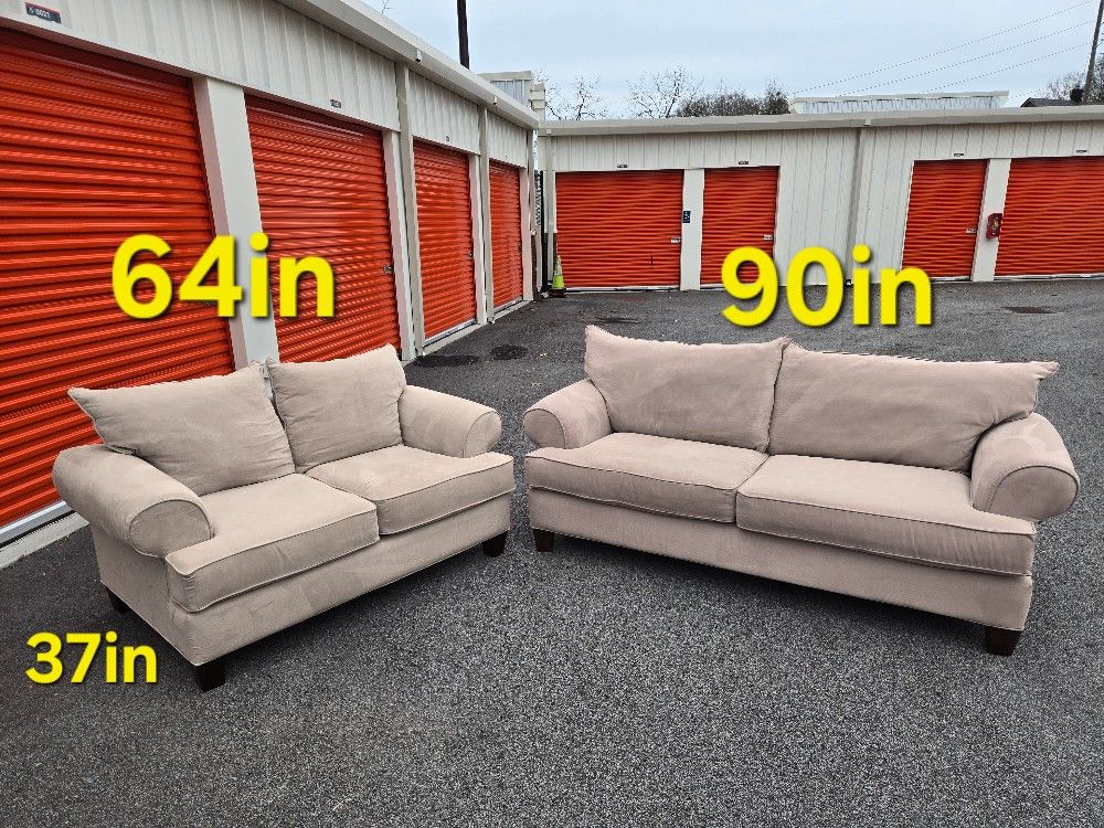FREE DELIVERY Couch Sofa Loveseat 2 Piece Living Room Set