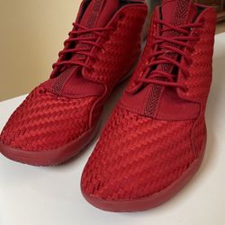 Nike Jordan Eclipse Chukka Sneakers Red Basketball Gym 2016 881453-601 Men’s Athletic Shoes Size 8