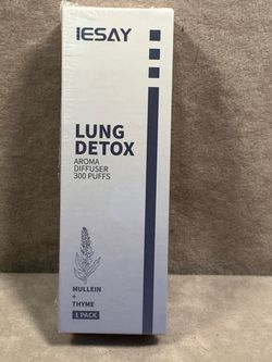 IESAY Lung Detox Aroma Diffuser 300 Puffs
