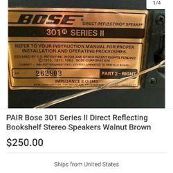 Bose Speakers