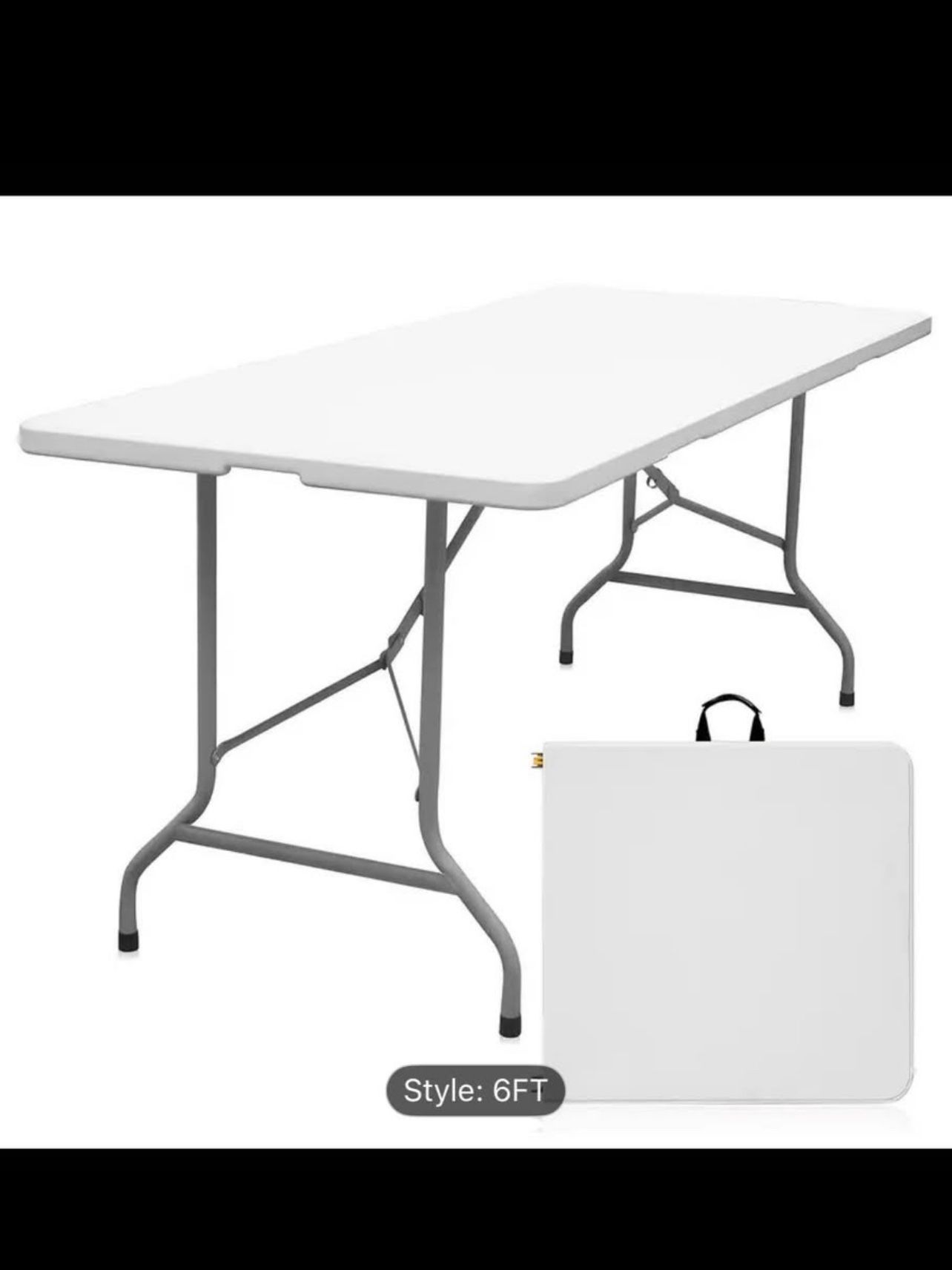 Portable 6ft Folding Table