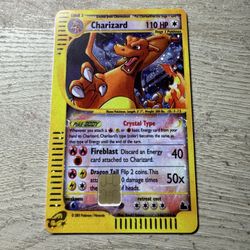 Crystal Charizard Bank Card Skin 