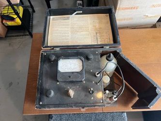 Vintage Beckman Model M Glass Electrode pH Meter