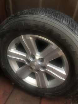 Chevy Traverse Rim And Tire