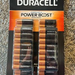 #40 Duracell "AA" Batteries 