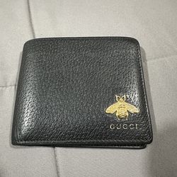 GUCCI ANIMALIER LEATHER WALLET
