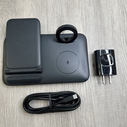 Anker 335 Wireless Charger  station PowerWave 3-in-1 Qi-Certified Stand Adapter