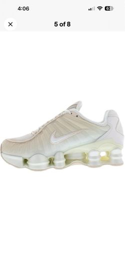 New Nike shox TL pearl white particle pink women size 8