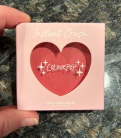 NEW COLOURPOP INSTANT CRUSH LIP & CHEEK BALM IN LUCKY U FULL SIZE $5!!