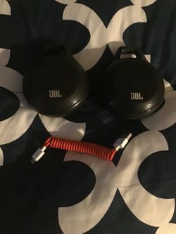 2 JBL Clip 1st Gen Bluetooth Speakers