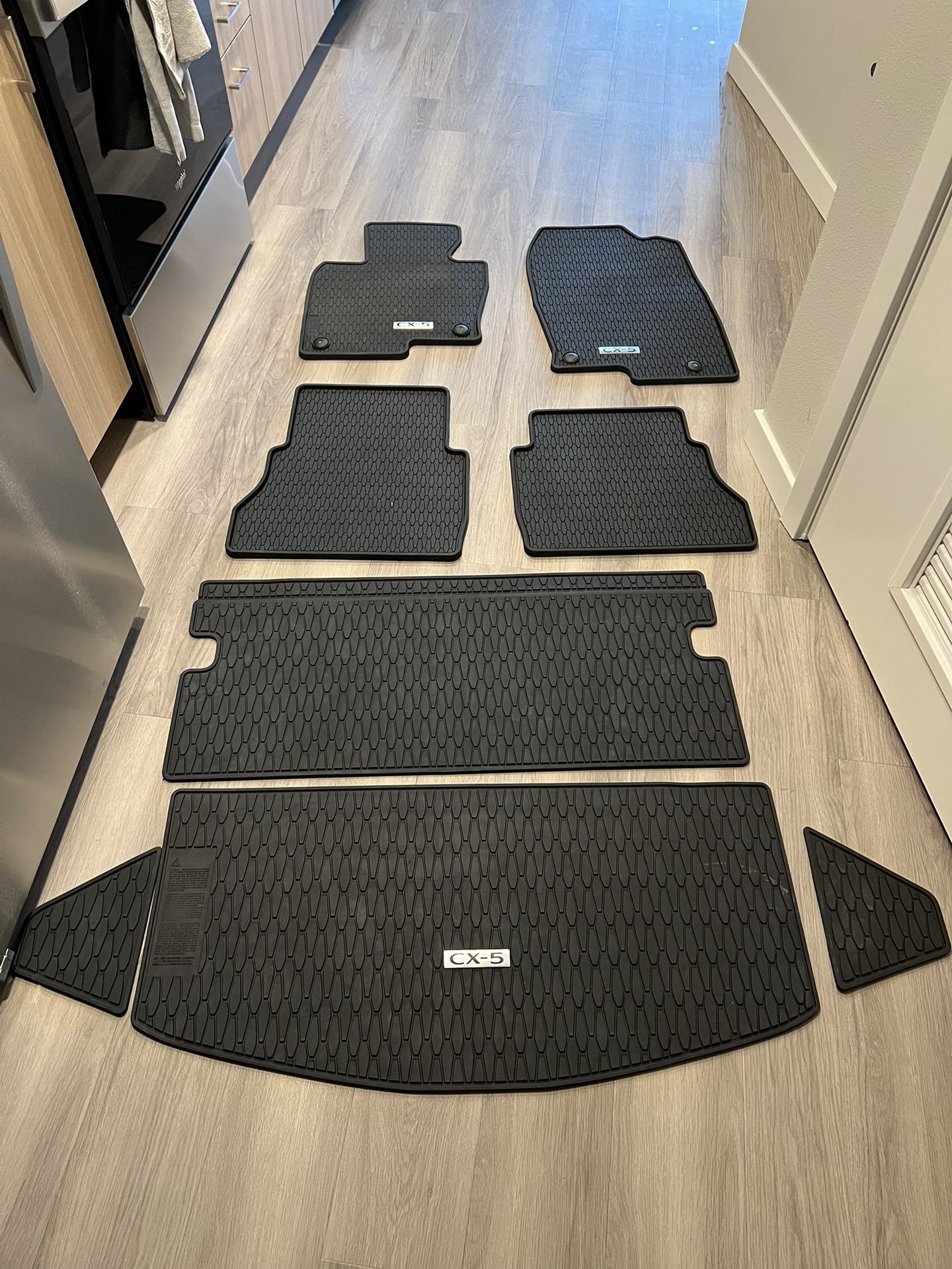 Mazda CX-5 OEM All Weather Floor Mats (2nd Generation CX-5)