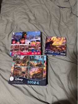 Disney puzzles - $15 for all 3
