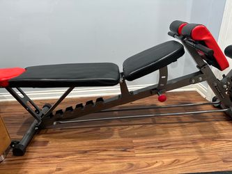 Finer Forms Weight Bench with hyper extension