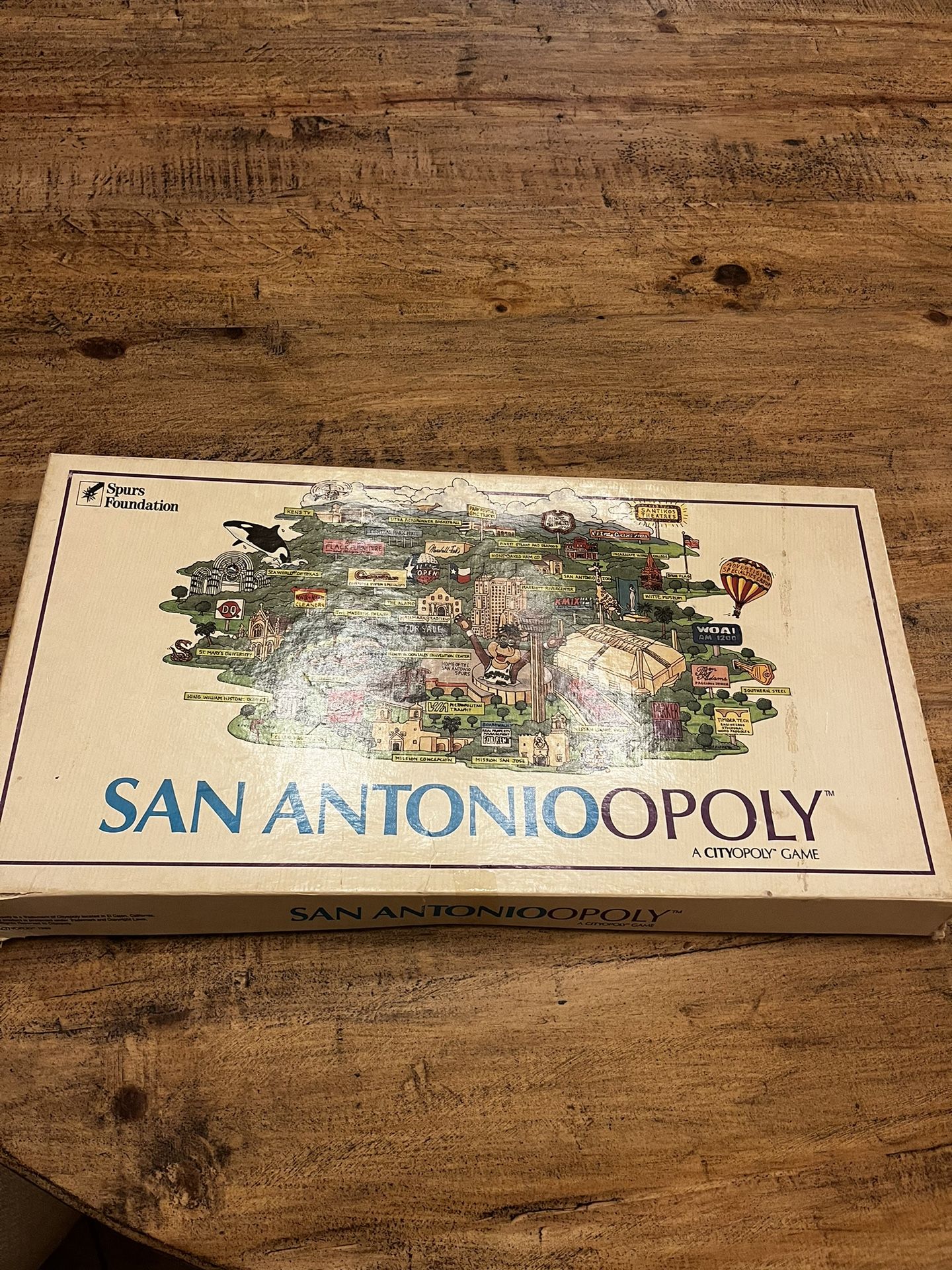 Vintage San Antonioopoly