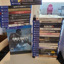 Sony PlayStation 4 Games - PS4 Games Big Lot / Bundle