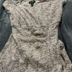 $10 Champagne Long Party Dress 