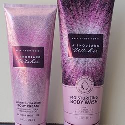 Thousand Wishes Body Wash And Body Cream 