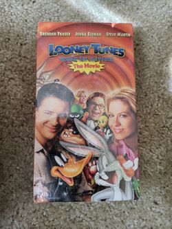 📼 NEW SEALED Looney Tunes Back in Action VHS 2004 – Brendan Fraser Bugs Bunny