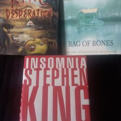 Stephen King Hard Cover Books