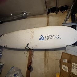 Greco 10 Ft Longboard Used Only Once 