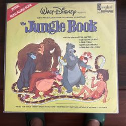 The Jungle Book Walt Disney Vinyl Record Album