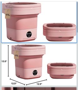 Mini folding washing machine